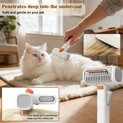 🔥2026 SALE - 2-IN-1 Pet Self-Detangling & Grooming Comb