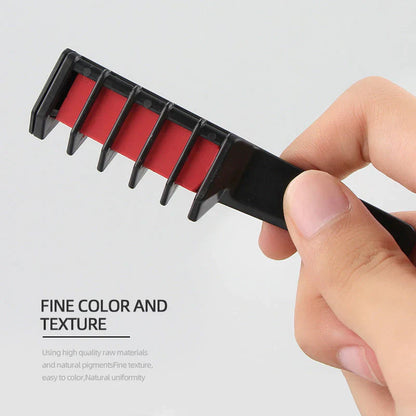 🎁Limited Time Discount🔥Temporary Hair Dye Chalk Comb- Cruelty Free