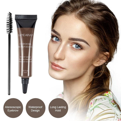💕 Last Day Buy 1 Get 1 Free ⭐Long-lasting Waterproof Smudge-proof Liquid Eyebrow Gel/Tint(With Free Brush)