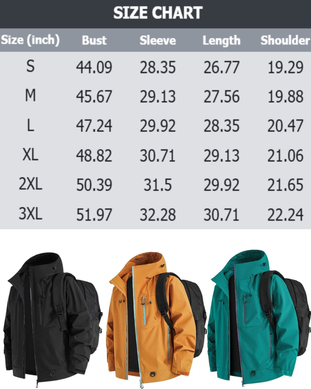 🏆Last Day Sale 50% OFF!!⏰WeatherMaster Elite Jacket: The Ultimate Gift for Outdoor Lovers & Daily Commuters!