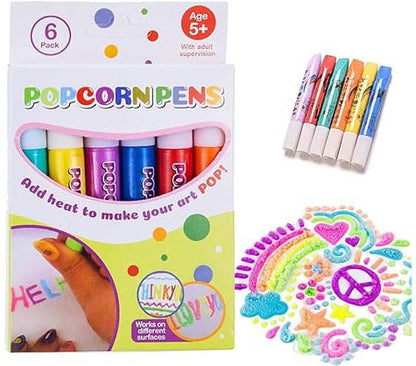 📢📢Buy 1 Get 1 Free !! ⏰Magic Pen – Draw 3D with one stroke!🎄 DIY Bubble Popcorn Drawing Pens