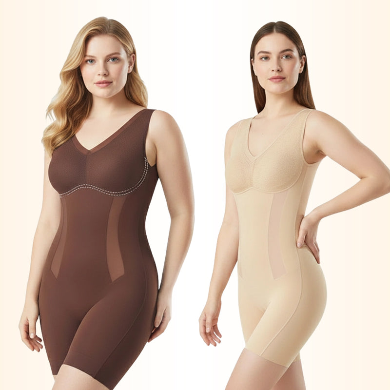 ⏳Time-limited Special⏰Tummy Tuck & Hip Lift Traceless One-piece Shapewear