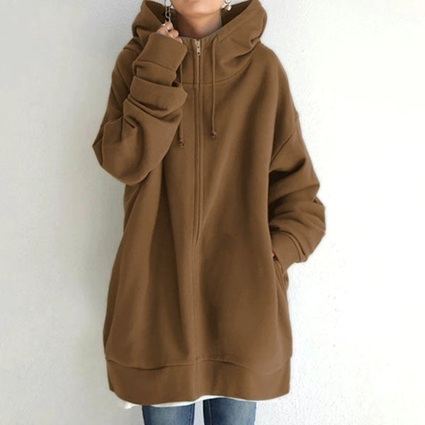 💥Limited Time Special Offer 50% off🔥Women's Autumn/Winter Zipper Hooded Sweater