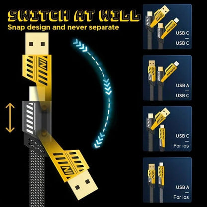 🔥🔥Buy more and save more🎁4-IN-1 Universal Fast Charging Cable