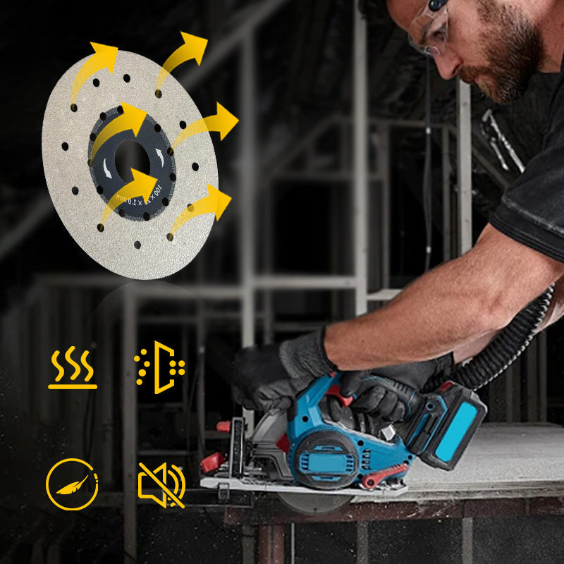 🔥Professional Cutting🔥Porous Widened Cutting Blade for Stone Ceramic