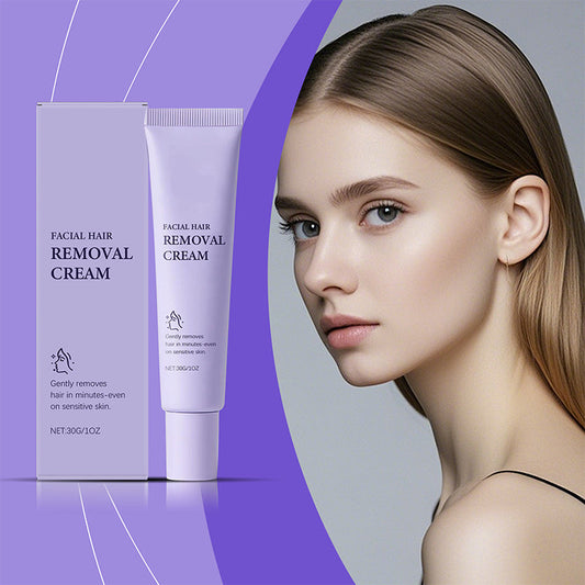 💗Last Day Special Price £7.99 ! 🔥Buy 2 Get 1 Free🔥Gentle and Painless Facial Hair Removal Cream