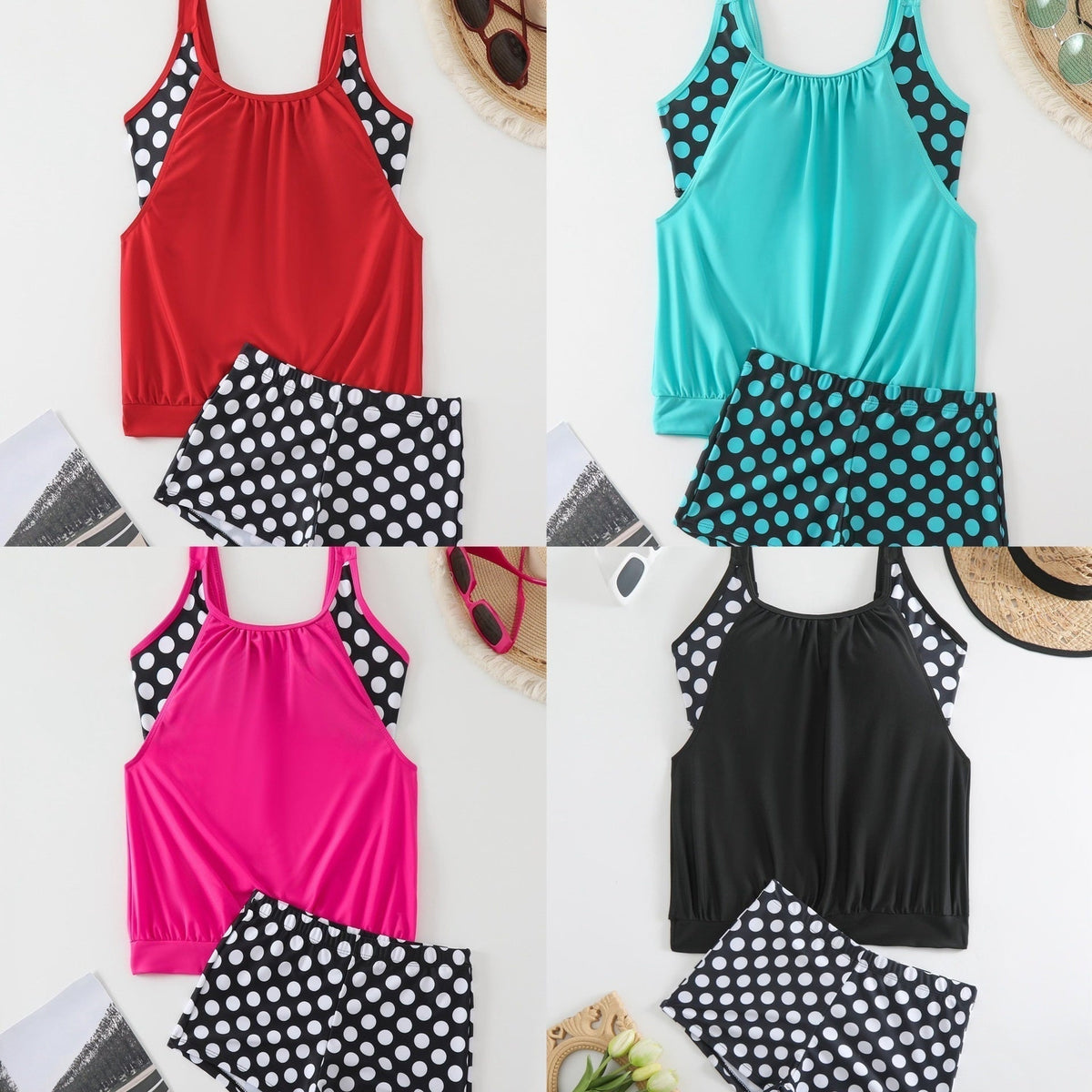 🏖️ Hot Summer - 49% OFF👙Women's Polka Dot Two Piece Swimsuit✨