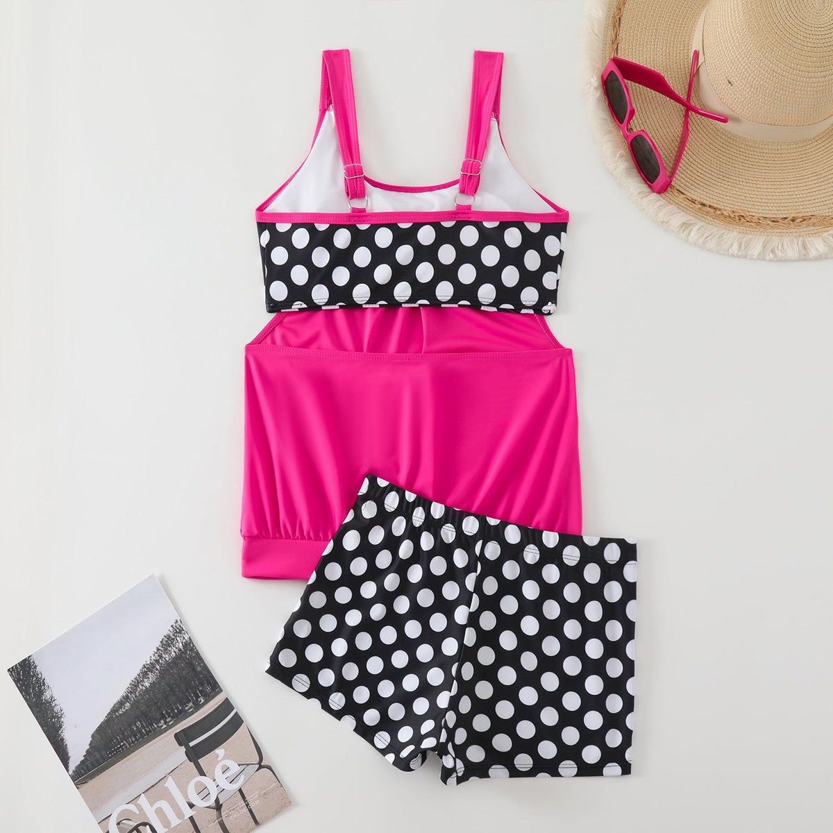 🏖️ Hot Summer - 49% OFF👙Women's Polka Dot Two Piece Swimsuit✨