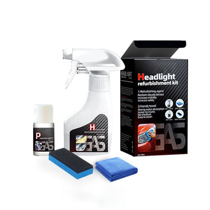 🔥🚘Automotive Headlamp Restoration Fluid Kit