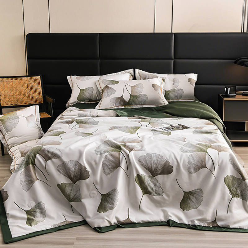 🔥Summer Limited Sale-50%Off🌸Cooling Breathable Floral Bed Sheet (4-Piece Set)