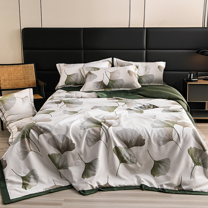 🔥Summer Limited Sale-50%Off🌸Cooling Breathable Floral Bed Sheet (4-Piece Set)