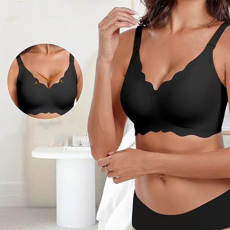 ✨ Deep V-neck Push-up Bra ✨ | Without underwire & seams for invisible comfort