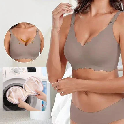 ✨ Deep V-neck Push-up Bra ✨ | Without underwire & seams for invisible comfort
