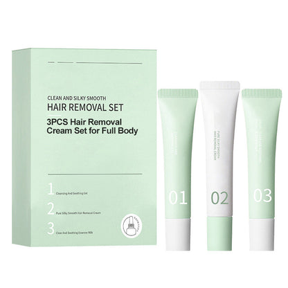 3PCS Hair Removal Cream Set for Full Body