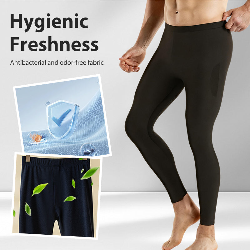 Men's Seamless Thermal Underwear Pants