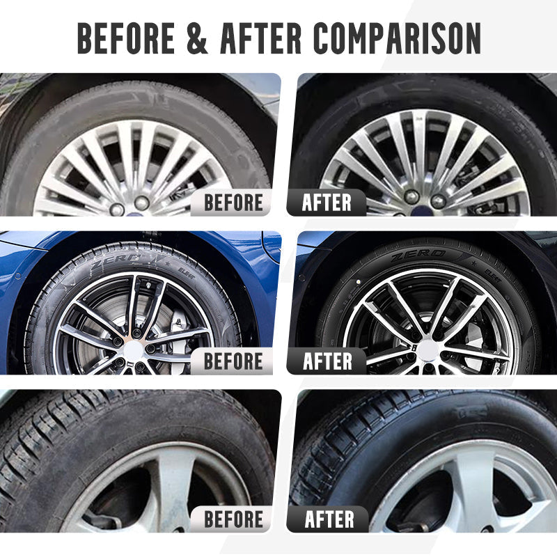 Plastics & Rubber Tyre Shine & Protector Spray