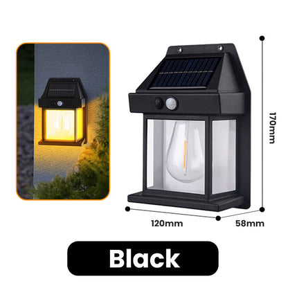 🎉50% OFF🎉SOLAR WALL LIGHT💡-Motion Sensor & Weatherproof, Automatic Dusk to Dawn Operation, Easy Installation for Garden and Pathway🌟