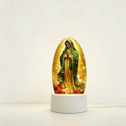 Inspirational Acrylic Faith-Based LED Night Light