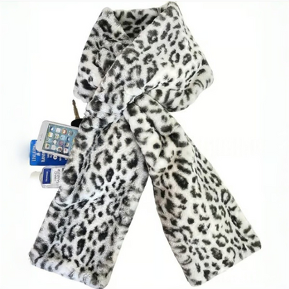 🧣 50% OFF NOW! 🎉 Cozy Scarf with Hidden Pocket – Warm, Soft & Secure Zipper