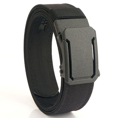 Buy 2 Free Shipping-Upgraded version thickened double-layer nylon tactical belt with automatic buckle