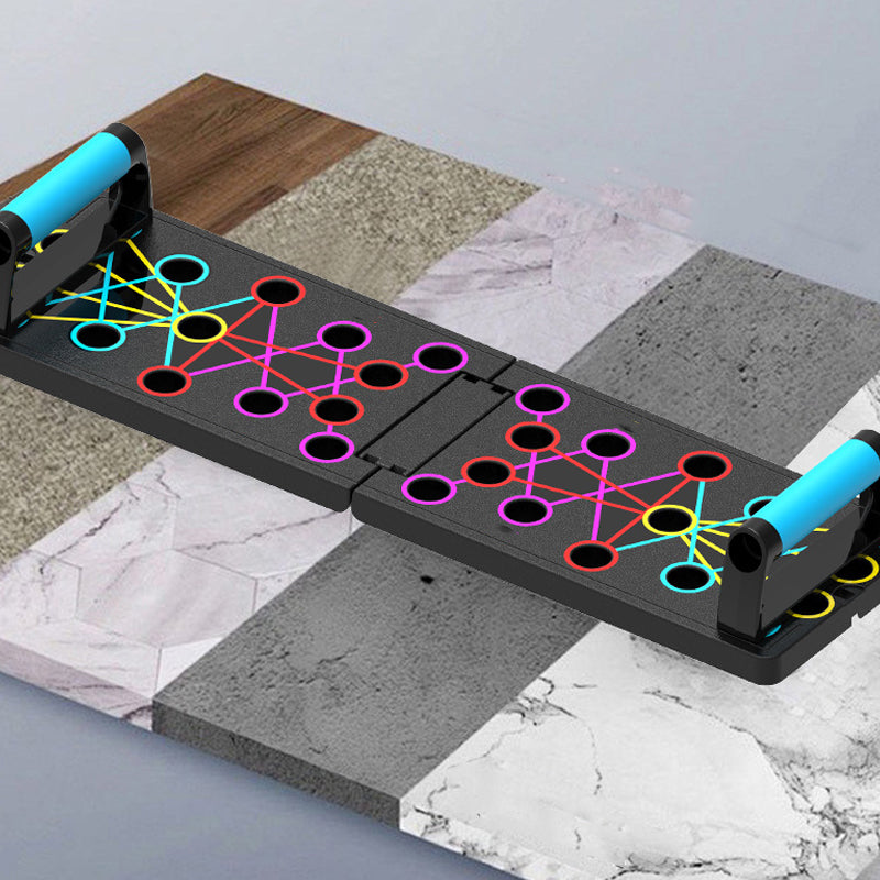 ✨ Foldable Push-Up Board — Color-Coded Design for Targeted Upper-Body Workouts! ✨