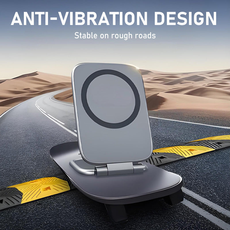 📢📢55% OFF !!!⏰Magnetic Strong-Hold Phone Mount—Sticks Like a Magnet, Stands Like a Rock!📱⚡