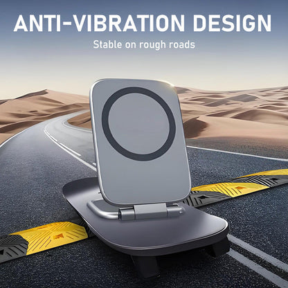 📢📢55% OFF !!!⏰Magnetic Strong-Hold Phone Mount—Sticks Like a Magnet, Stands Like a Rock!📱⚡