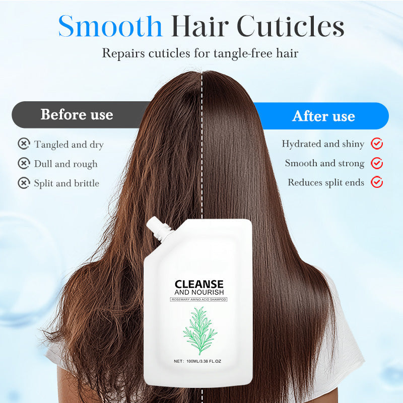 💕Hot Sale 49% OFF🌸🔥BUY 2 GET 1 FREE🔥Refreshing Smooth & Glossy Hair Shampoo